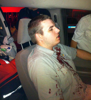 Illustration for article titled The US Marine Behind This Brutal Attack On A Cab Driver Won't Be Charged With A Felony